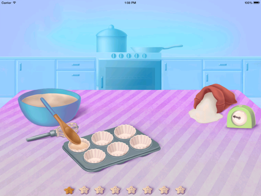 【免費休閒App】Cupcake - Kids Cooking Games-APP點子