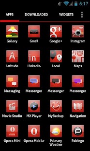 Download ImagineHD Red Apex/Nova Theme APK for PC