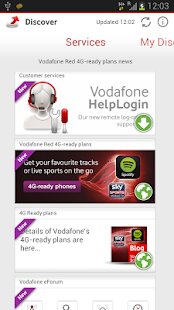 Vodafone Discover screenshot 2