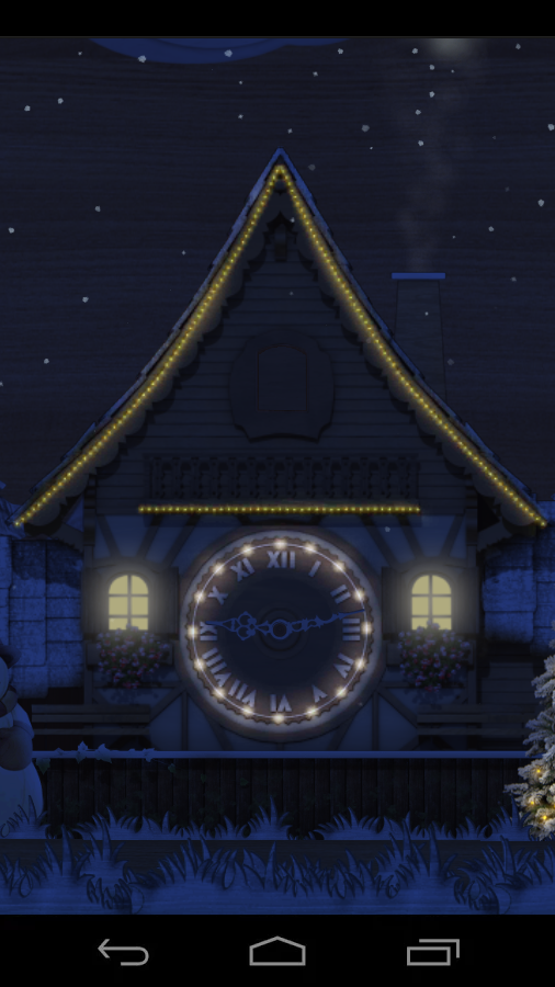   Cuckoo Clock LWP: captura de tela 