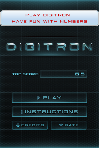 DIGITRON numbers slider puzzle