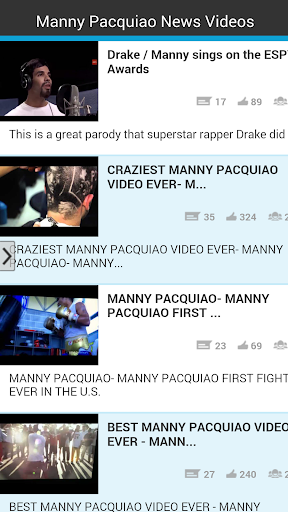 Manny Pacquiao News Videos