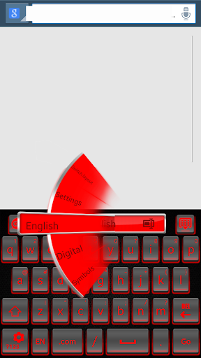 【免費個人化App】Red Chiclet Go Keyboard-APP點子