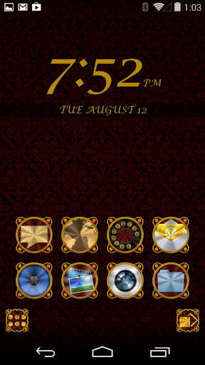 Smart Launcher Theme Victorian