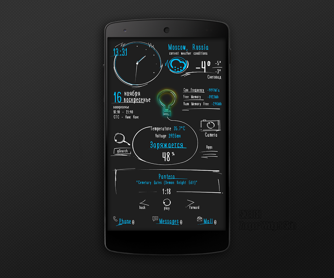 Template Zooper Widget Pro