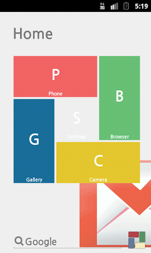 免費下載個人化APP|스퀘어홈 테마: G메일 스타일 app開箱文|APP開箱王