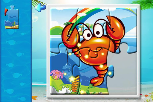 儿童拼图-奇幻海底世界，专为2-12岁的宝宝设计识动物学英语