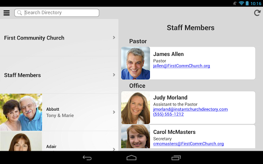 【免費社交App】Instant Church Directory-APP點子