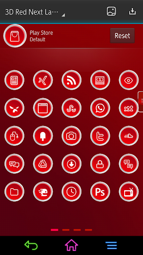 免費下載個人化APP|Red Theme for Next Launcher 3D app開箱文|APP開箱王