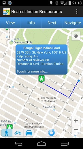 Nearest Indian restaurants
