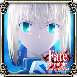 ロック画面セイバー/Fate/stay night[UBW] logo
