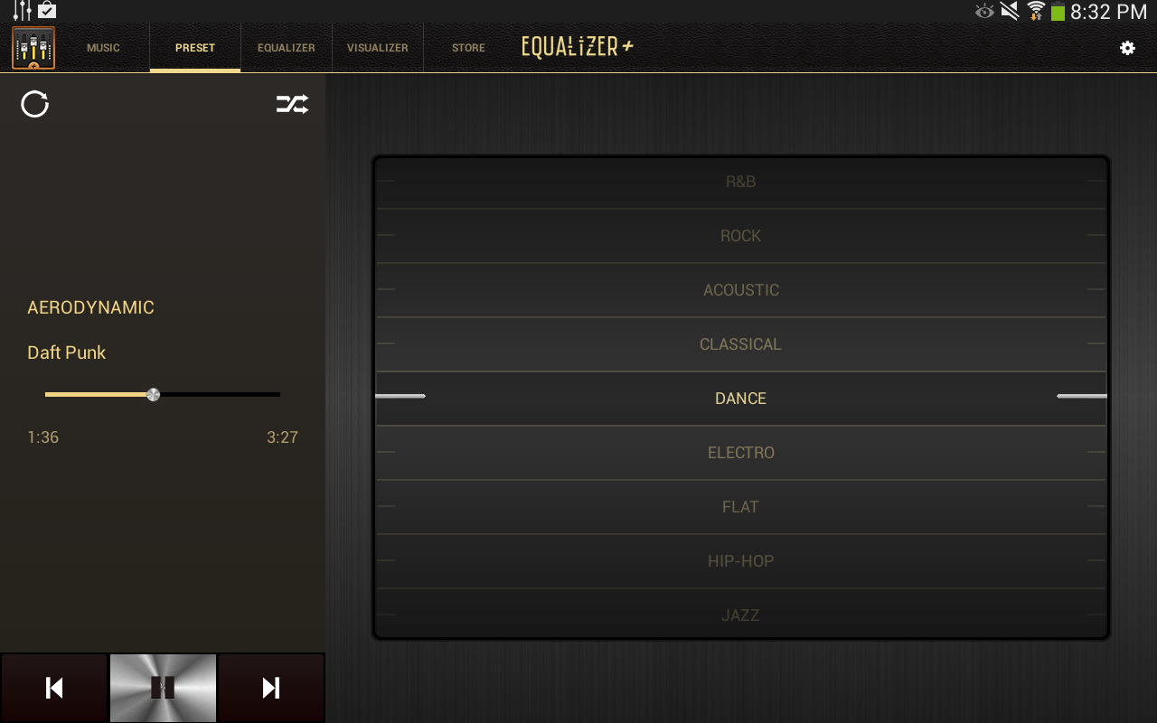 Equalizer + mp3 Player Volume screenshot