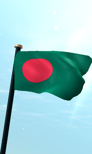 Bangladesh Flag 3D Free