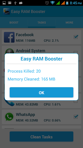 Ram Cleaner Booster