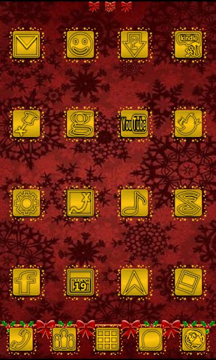 Christmas Glitter GO Theme Pro