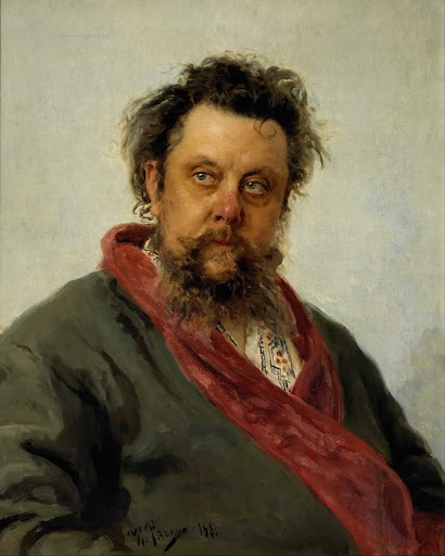 Portrait of M.P.Musorgsky