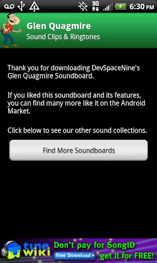 Glen Quagmire Soundboard Android app Screenshot 2