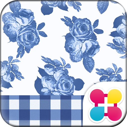 Royal Blue Rose for[+]HOME 個人化 App LOGO-APP開箱王