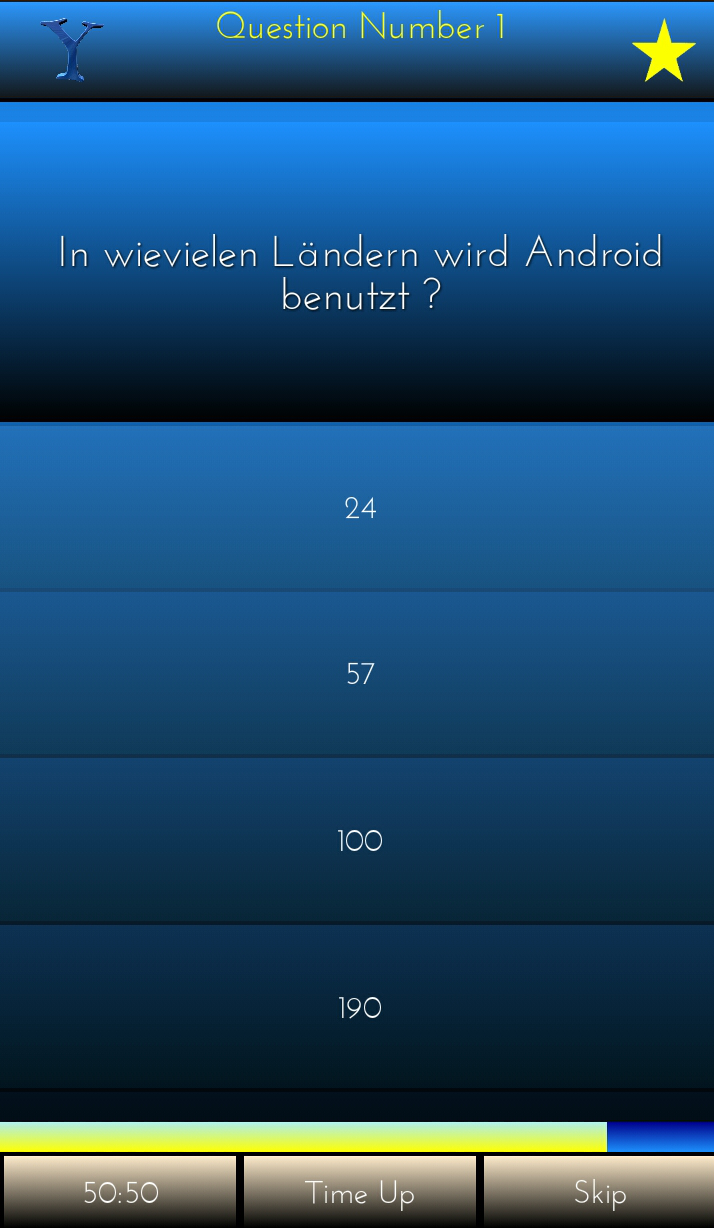 Quiz - YouQuiz Screen 2