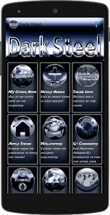 Dark Steel Icon Pack - screenshot thumbnail
