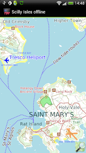 Lastest Scilly Isles offline map APK