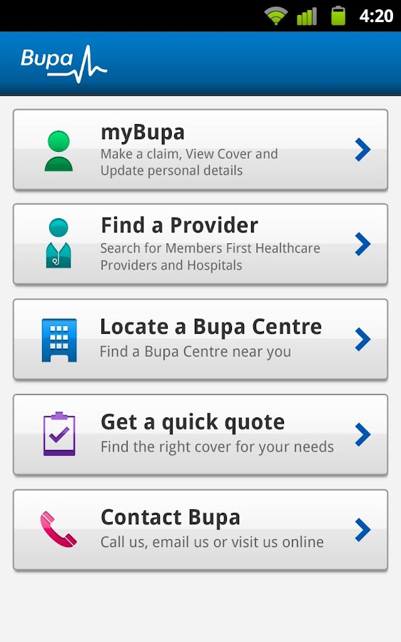 Bupa Apps For Android