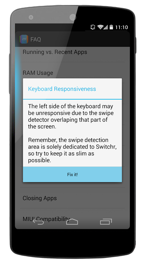 Switchr - Task Switcher - screenshot