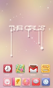 T-TheGirls GO Launcher Theme - screenshot thumbnail