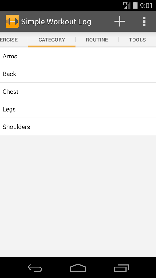 Simple Workout Log Android Apps on Google Play