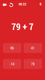 Speed Math - Time challenge Screenshots 1