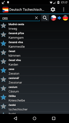 German Czech Dictionary