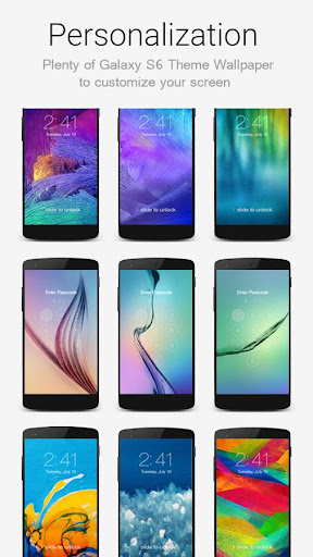 Lock Screen Galaxy S6 Theme