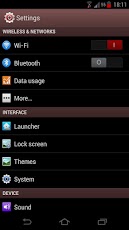 TouchWiz 5.0 Red CM10.1 theme 1.0.0