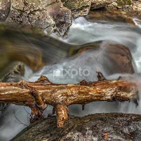 Rushing Water by Aaron Campbell - Nature Up Close Water