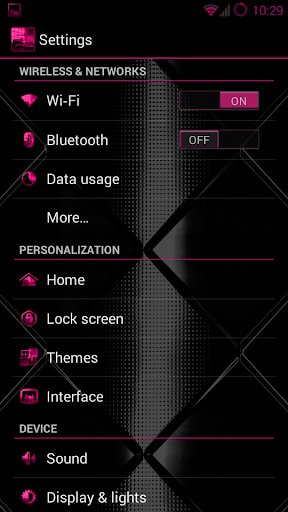 Pink Theme CM11