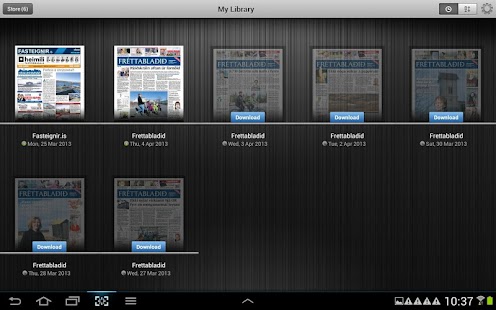 Frettabladid Screenshots 1