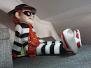 Relaxing McBurglar at King Albert Park