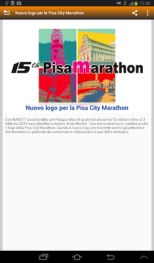 【免費運動App】Pisa Marathon 2013-APP點子