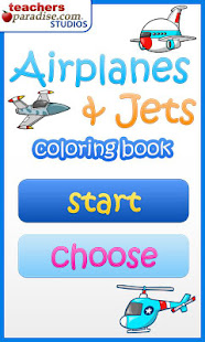 Airplanes & Jets Coloring Book(圖5)-速報App