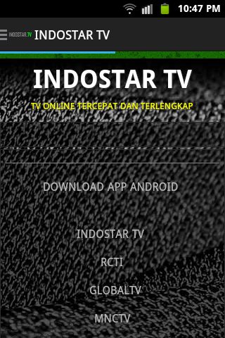 TV ONLINE INDOSTAR