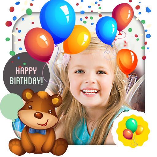 Birthday Photo Frames For Kids 攝影 App LOGO-APP開箱王