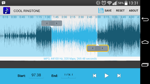 Easy mp3 cutter ringtone maker