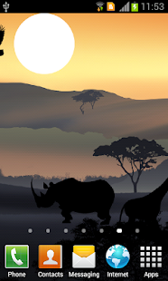 African Sunset Live Wallpaper(圖2)-速報App