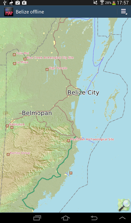 Belize offline map Android Apps on Google Play