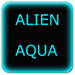 Alien Aqua Keyboard Skin Apk