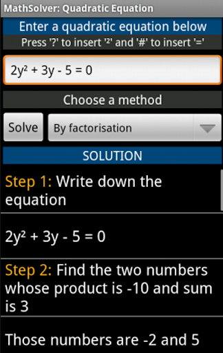 MathSolver