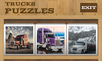 Trucks Puzzles poster 2