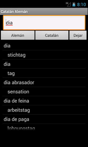 Catalan German Dictionary