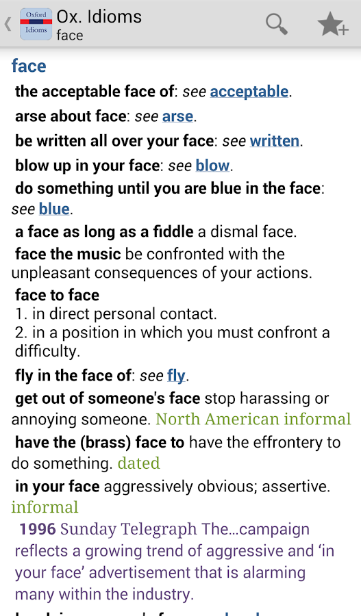 Oxford Dictionary of Idioms TR Android Apps on Google Play