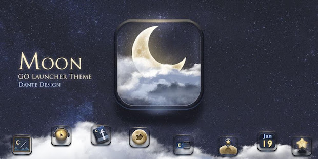 Moon GO Launcher Theme(圖5)-速報App